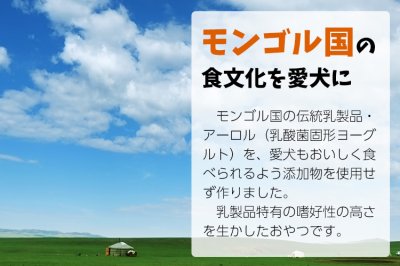 画像4: mogmog　ヨーグルトビッツ　70g【モンゴル産 無添加 乳製品 硬め 犬用オヤツ】 (4)