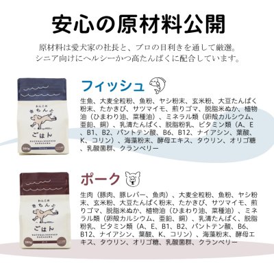 画像16: わんこのきちんとごはん ポーク 300g (16)